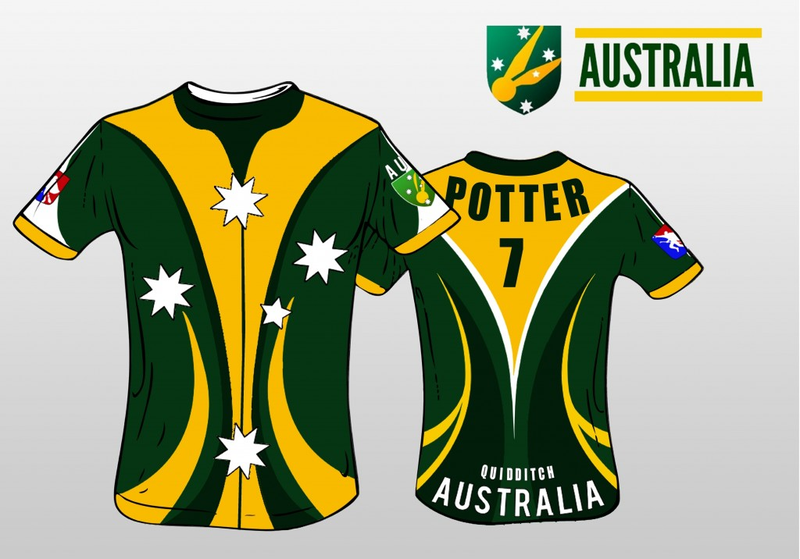 Illustration for article titled Prepare for the Quidditch World Cup with these national team jerseys